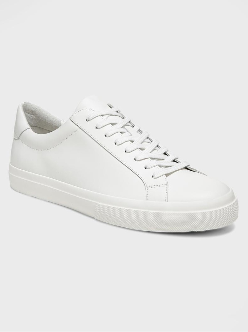 VINCE MENS WHITE SNEAKERS
